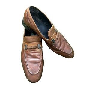 Cole Haan Grand OS Men's Dress Loafers Shoes Size 13 Brown Leather